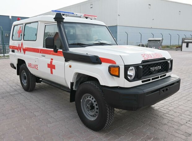 Toyota Landcruiser GDJ78 Ambulance available from stock.
