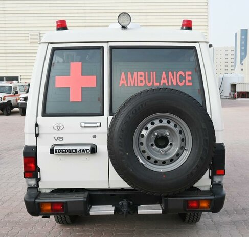Toyota Landcruiser GDJ78 Ambulance available from stock.