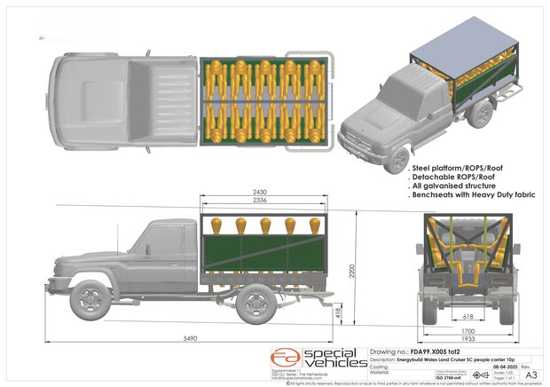 Landcruiser Personnel Carrier