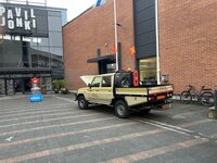 The FD Electric Landcruiser on FinnMateria 2024 in Finland The FD Electric Landcruiser on FinnMateria 2024 in Finland